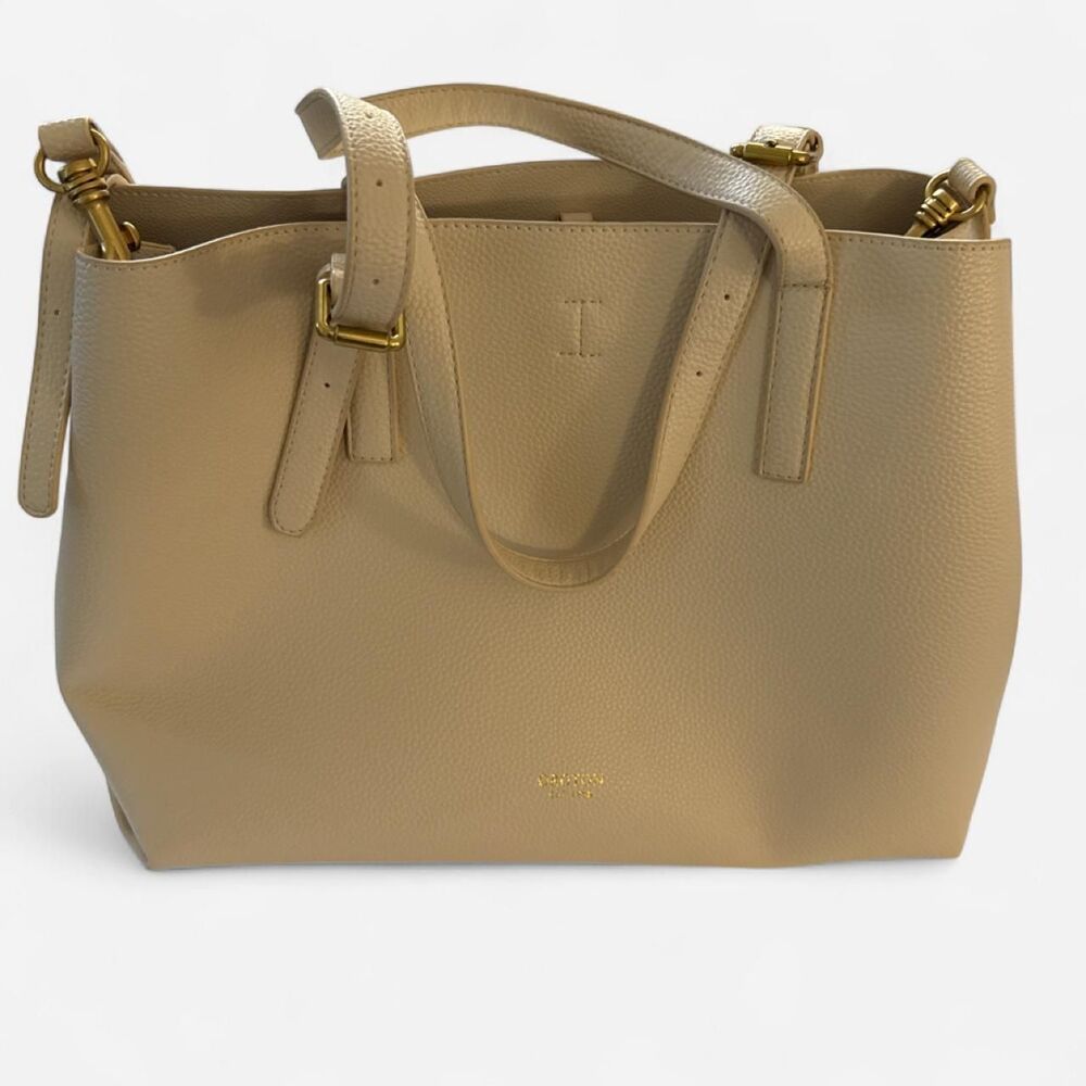 Oroton Women's Cream and Tan Bag
